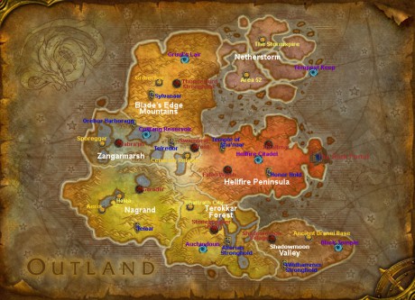 Как попасть в outland wow